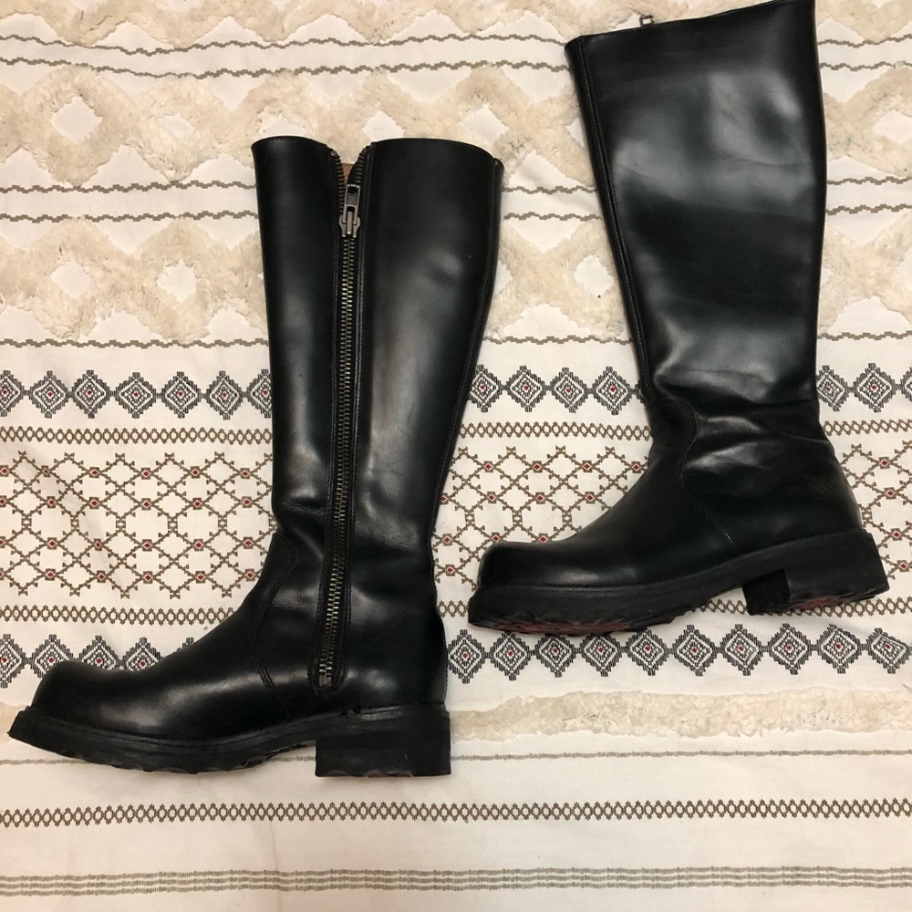 John Fluevog F-Shoes Cece Boots Black